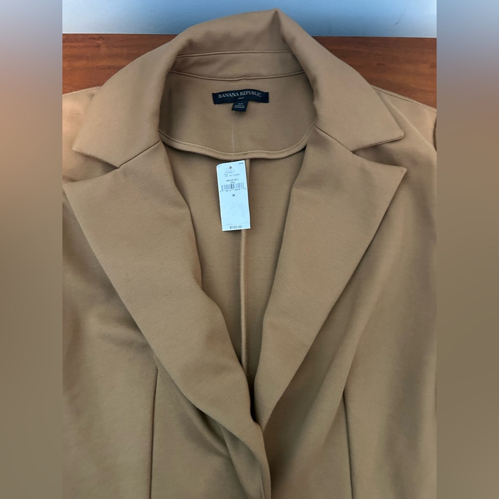 Banana Republic Tan Ponte Blazer - Picture 10 of 10